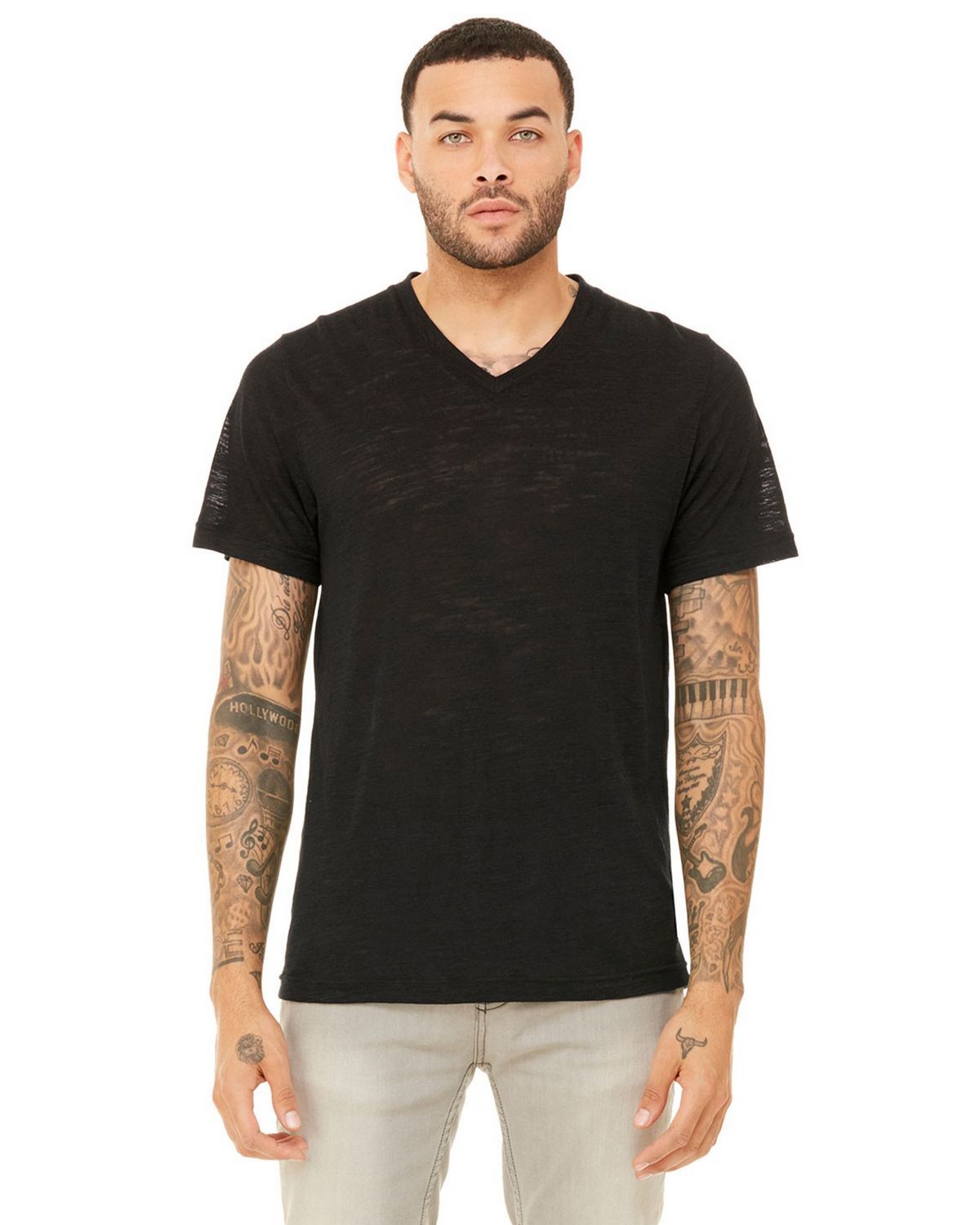 Unisex Jersey V-Neck Tee